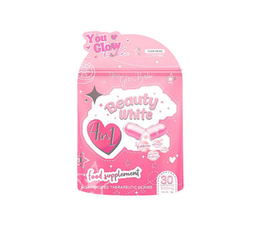 You Glow Babe BEAUTY WHITE Glutathione Capsules, Japan Formula 30 count