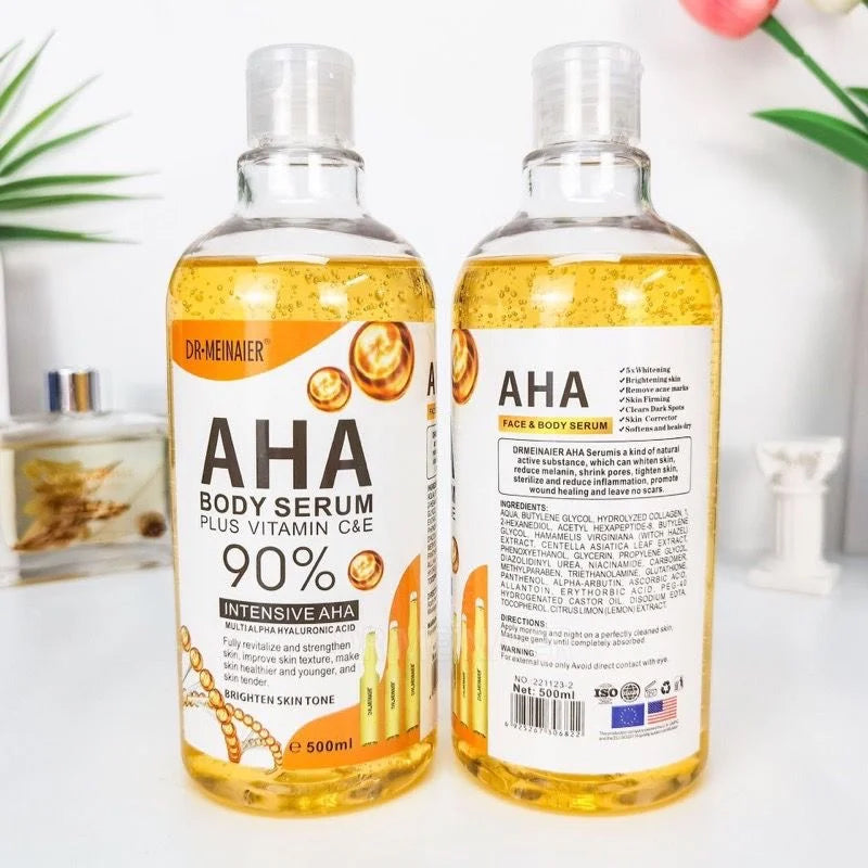 DR. MEINAIER AHA BODY SERUM 90% 500ML