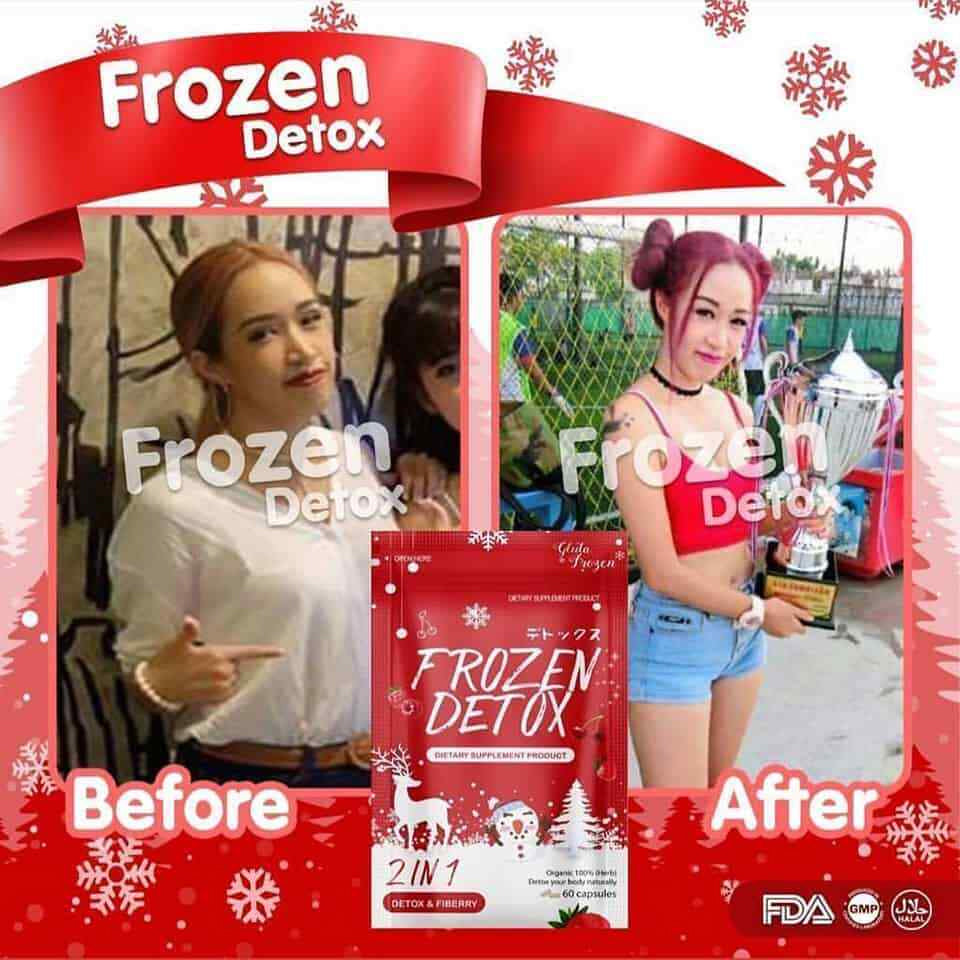 Frozen Detox 2 in 1 Red Pouch (60 Capsules)