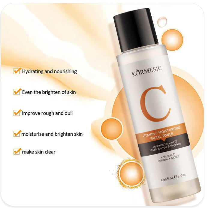 Vitamin C Moisturizing Facial Toner for Glowing Skin