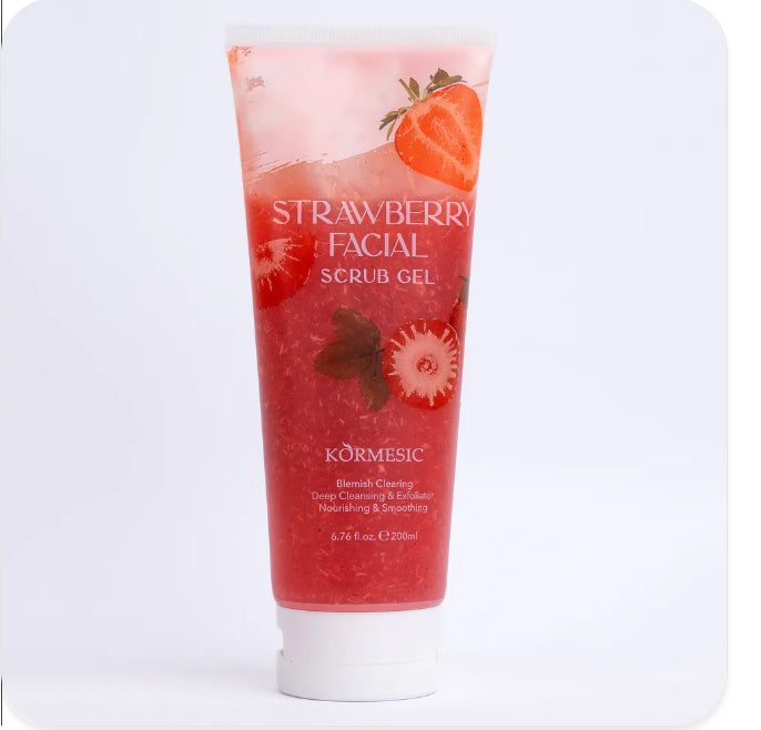 Strawberry Facial Scrub for Smooth & Soft Skin