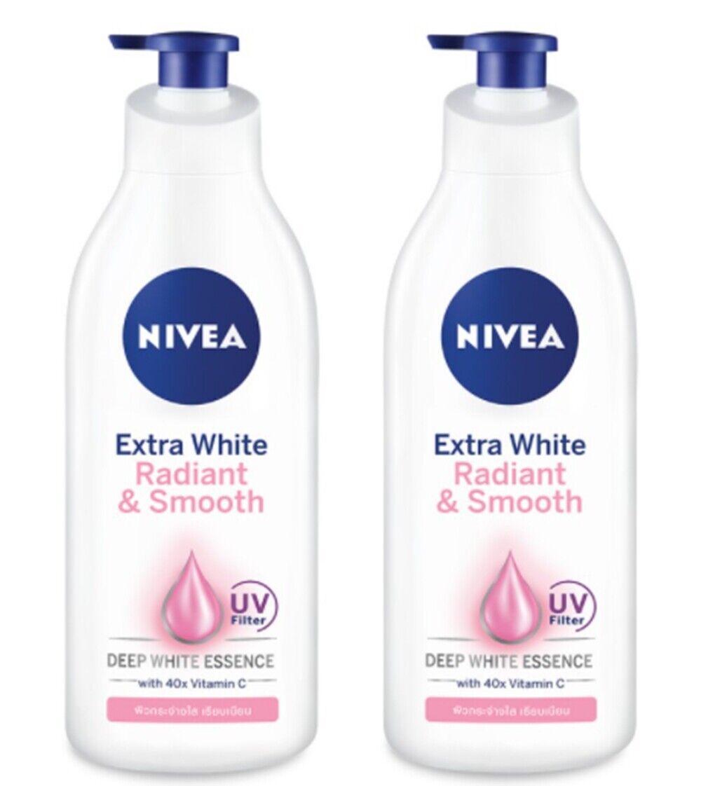 Nivea Extra White Radiant & Smooth UV Filter 600Ml