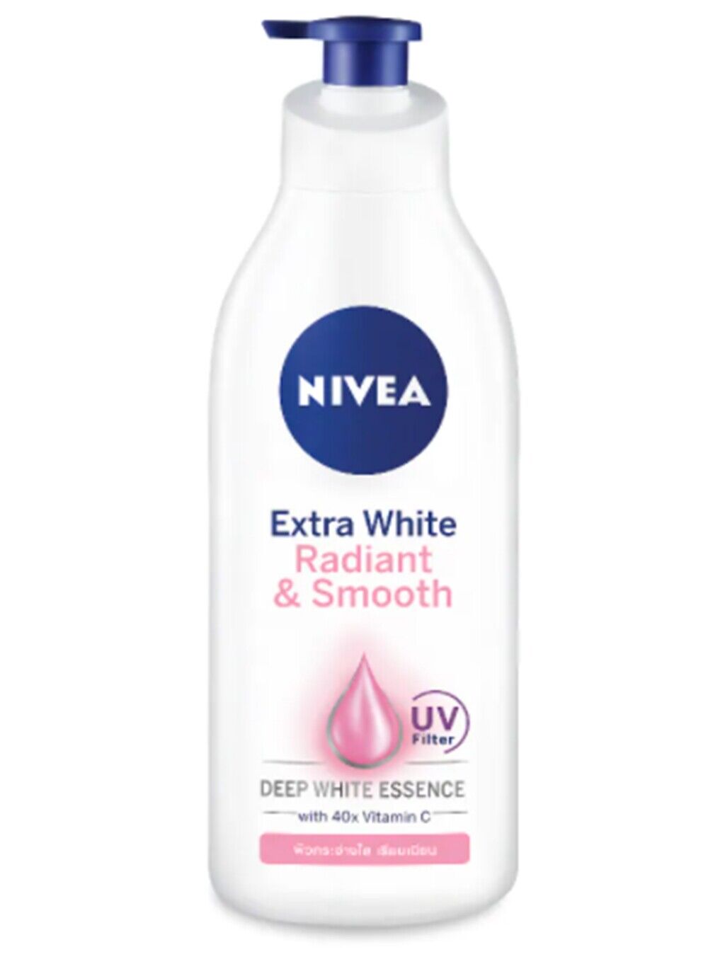 Nivea Extra White Radiant & Smooth UV Filter 600Ml