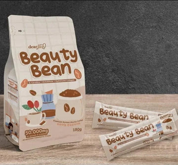 Dear Face Beauty Bean Premium Korean Mocha Coffee (10 sachets x 18g) Dietary Supplement