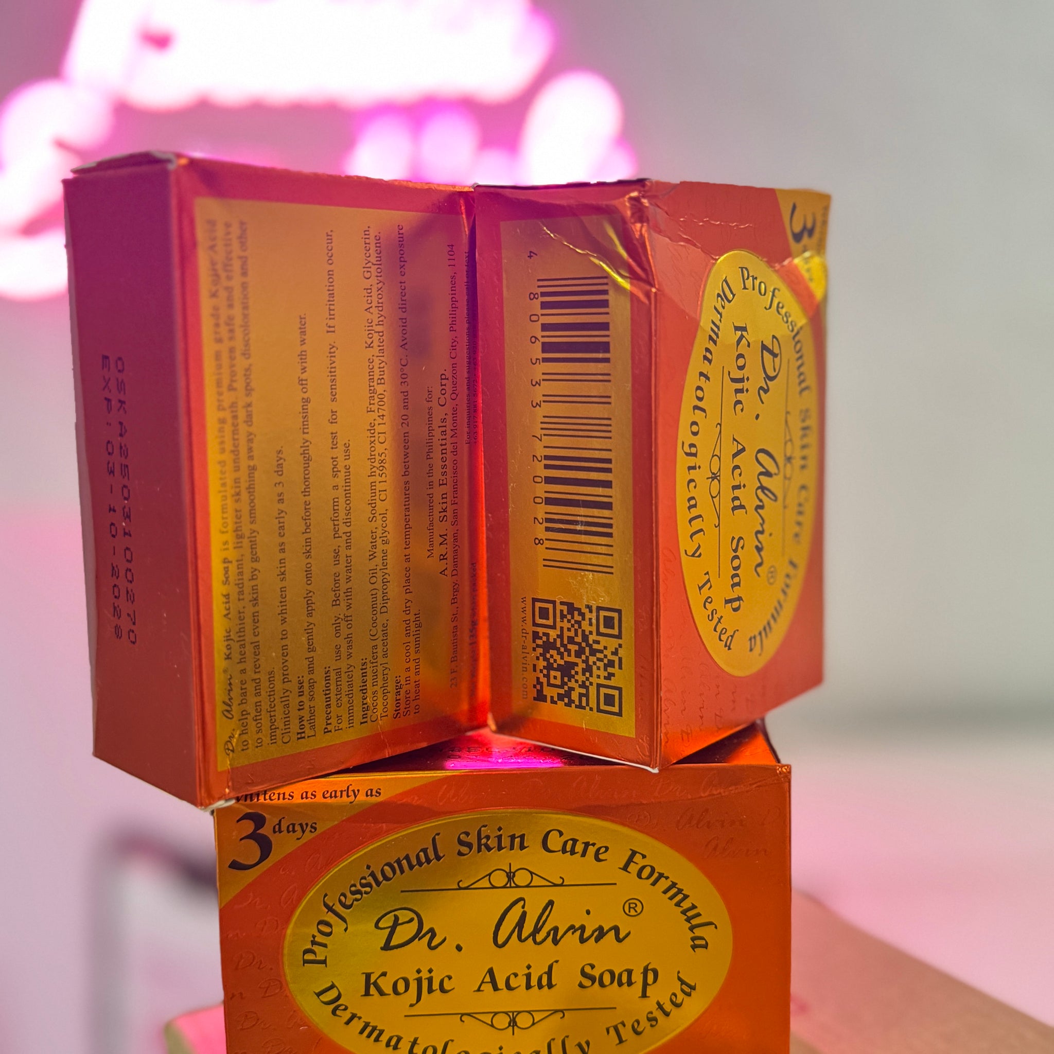 Dr Alvin Kojic acid soap