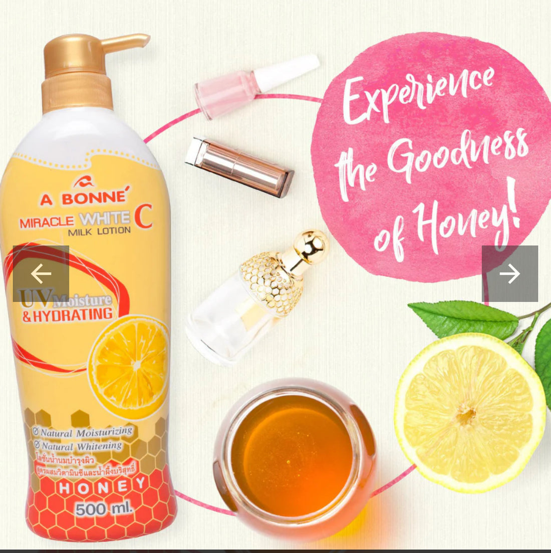 Miracle White C Milk Lotion With Vit C And AHA