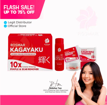 Rosmar Kagayaku Extreme Peeling and Whitening Kit