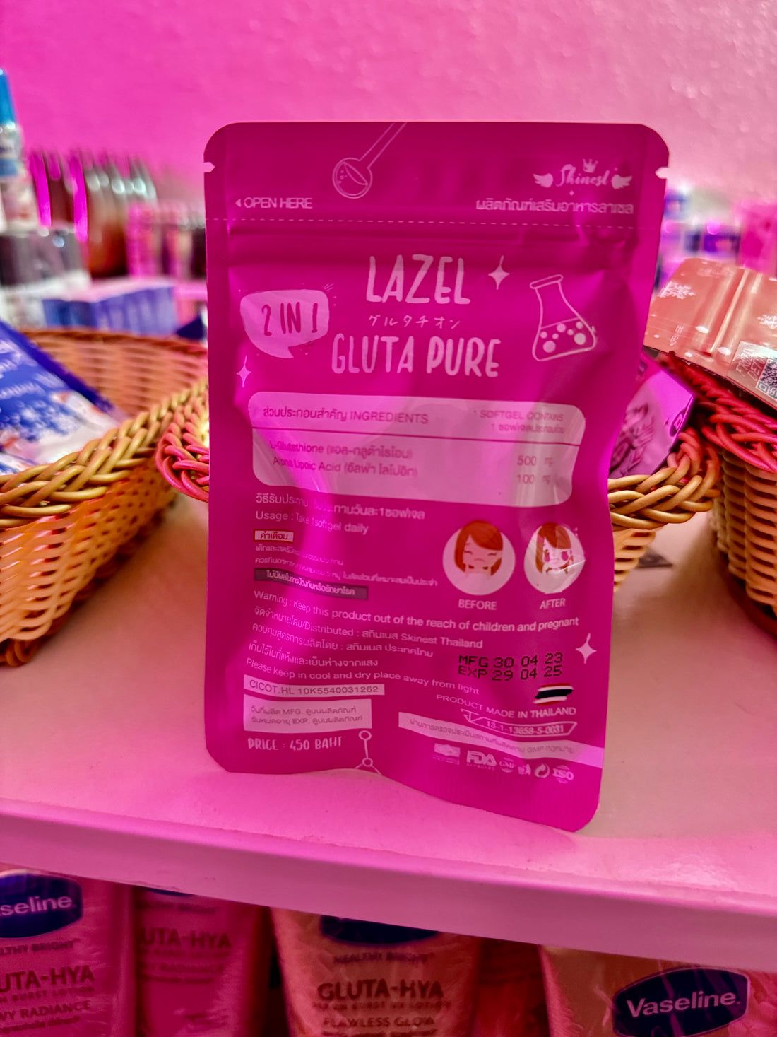 Lazel Gluta Pure 2IN-ONE