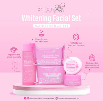 Brilliant whitening Faicial set (Maintenance set)