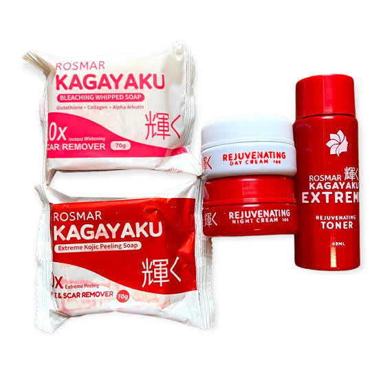 Rosmar Kagayaku Extreme Peeling and Whitening Kit