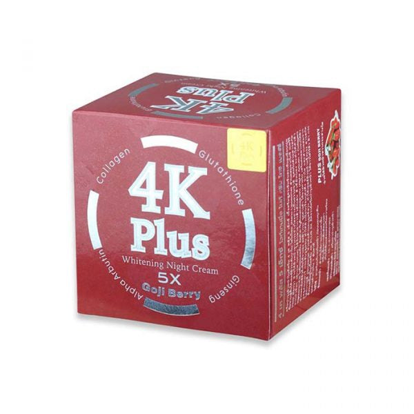 4K Plus Whitening Night Cream Goji Berry