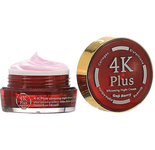 4K Plus Whitening Night Cream Goji Berry