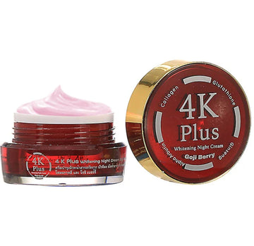 4K Plus Whitening Night Cream Goji Berry