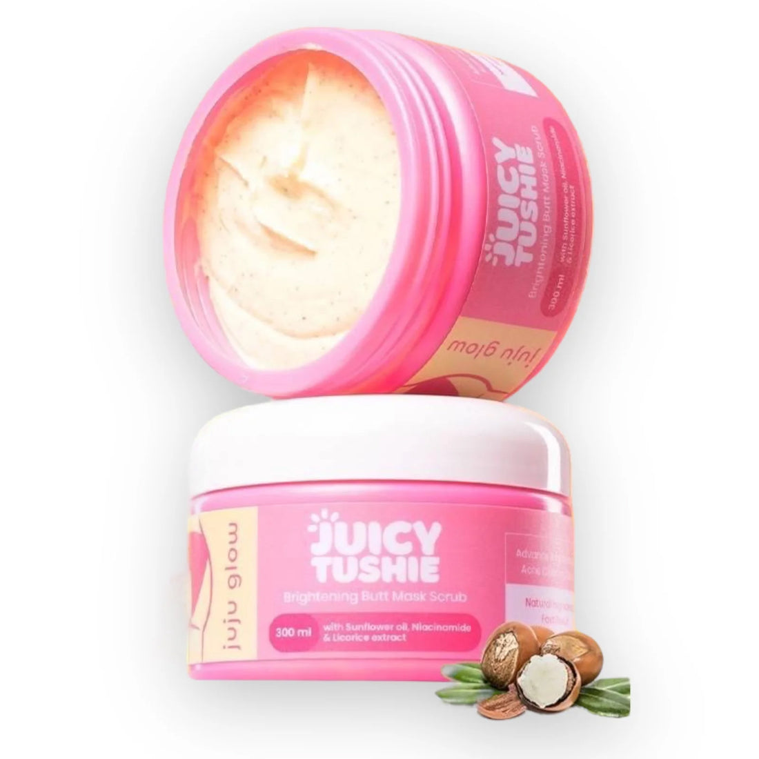 Juicy Tushie Butt Scrub and Mask