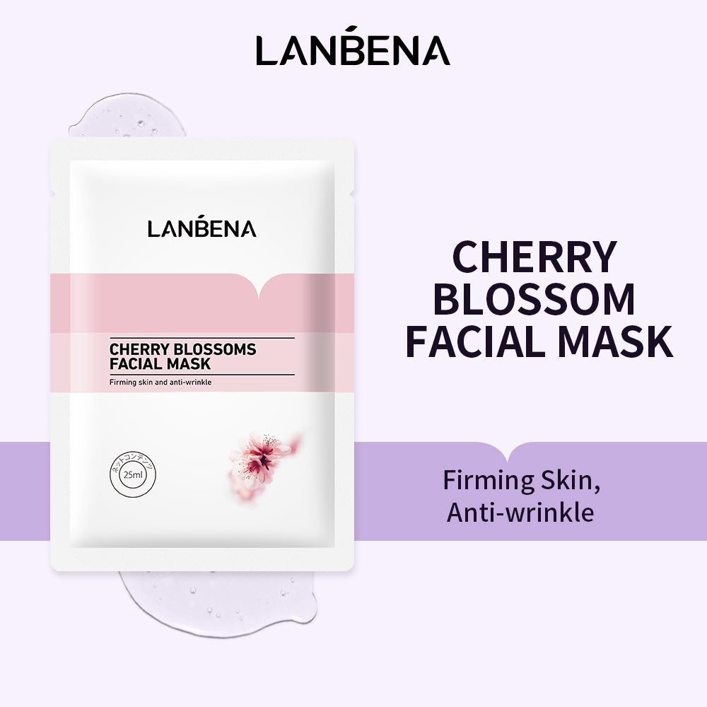 Lanbena Cherry Blossom Serum Facial Mask 25ML