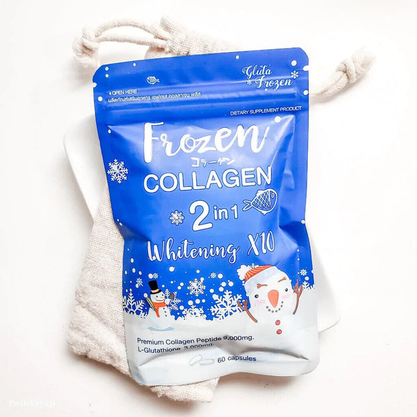 Frozen Collagen Whitening X10 2 in 1 (60 Capsules)