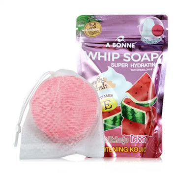 Abonne Whip Soap Super Hydrating Watermelon and Vitamin E (100g)