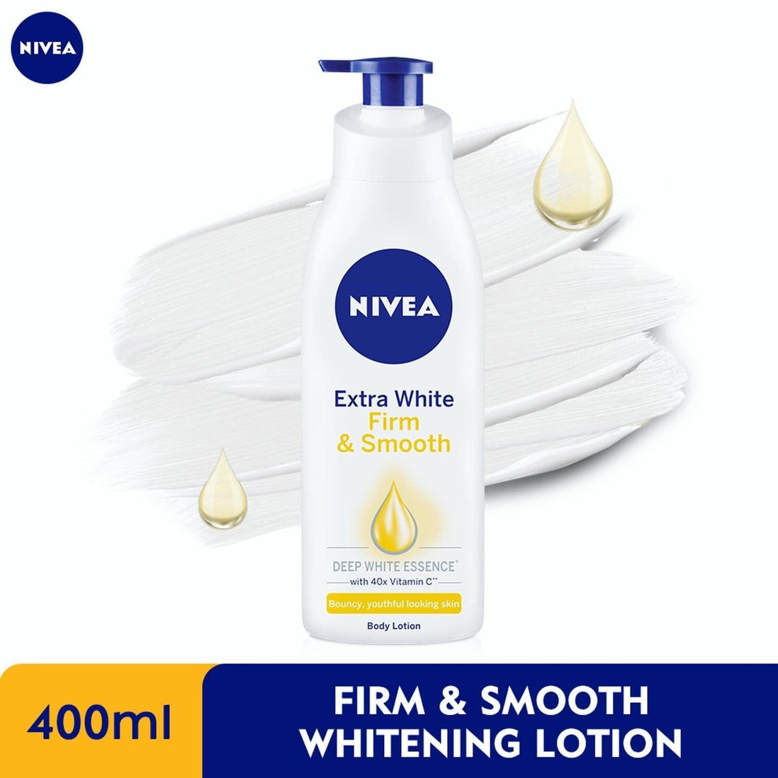 Nivea Extra White Firm & Smooth Q10 600Ml