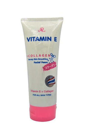 AR Vitamin E Collagen Velvety Skin Smoothing Facial Foam