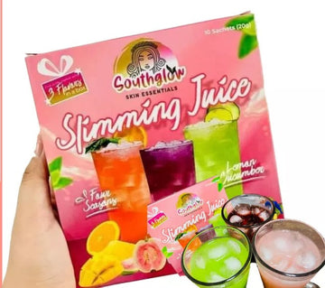 South Glow Skin essentials Slimming Juice 3 Flavour in a Box