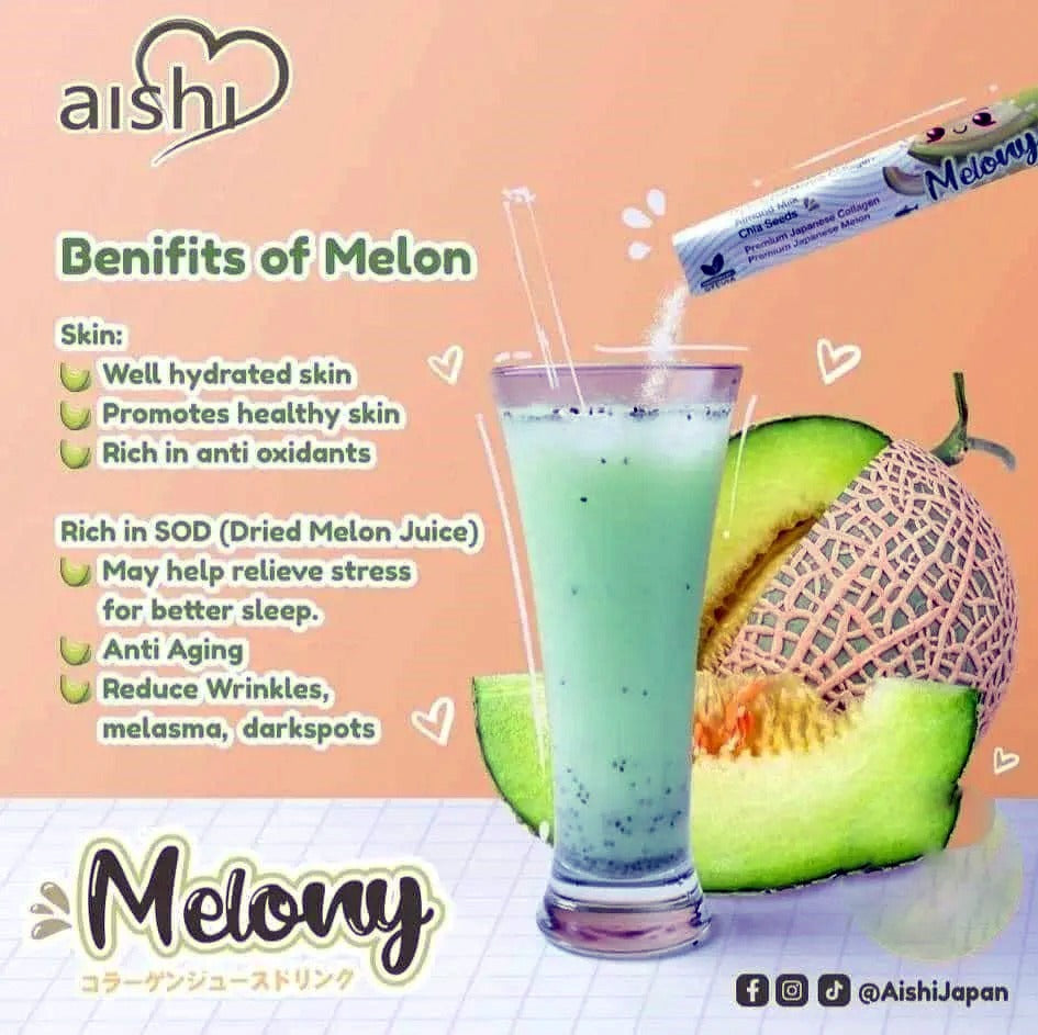 Aishi Melony SOD Enzyme + Collagen Booster Drink