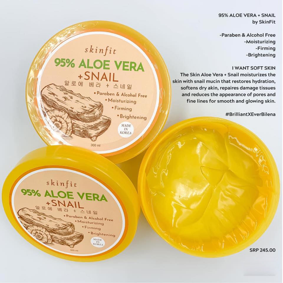 BSE Skinfit Aloe Vera + Snail Yellow (300ml)