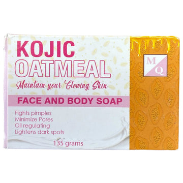 MQ Kojic Oatmeal Face and Body Soap 135G