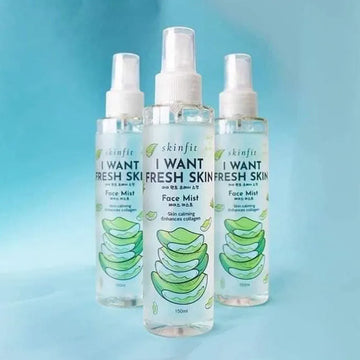 BSE I Want Fresh Skin Face Mist Skin Calming Enhances Collagen (150ml)