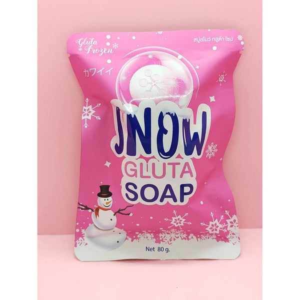 Snow Gluta Soap (70g) PINK