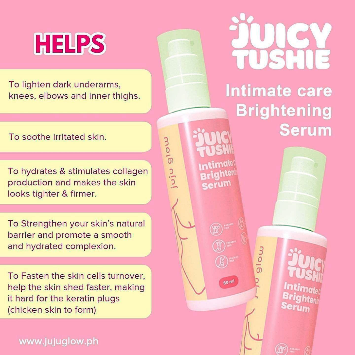 JuJu Glow Juicy Thushie Intimate Care Brightening Serum 60ml