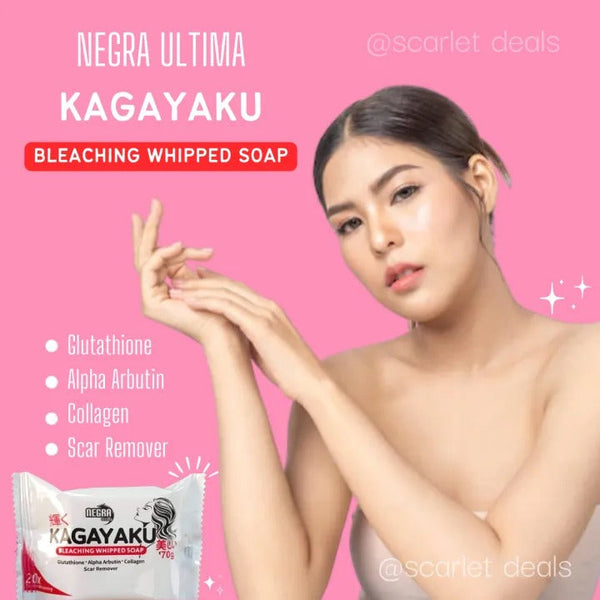 Negra Kagayaku Bleaching Whipped Soap 70G