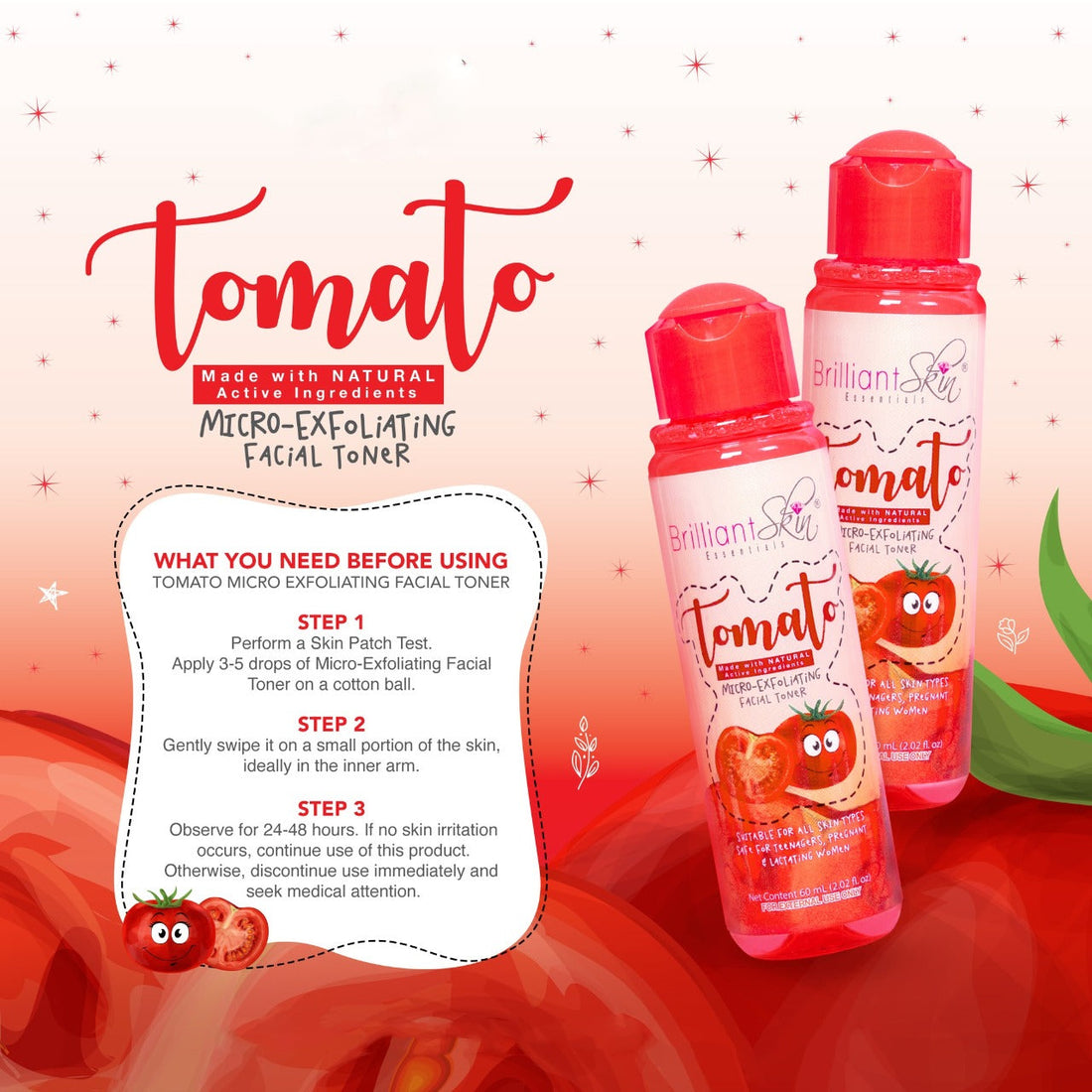 BSE Tomato Facial Toner (135ml)