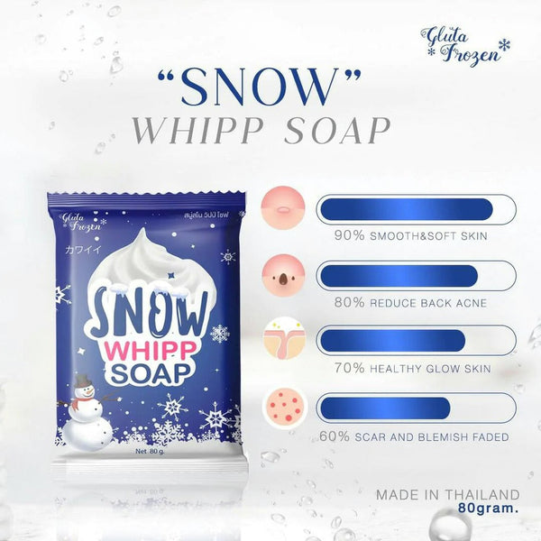 Snow Whipp Soap Dark Blue (80g)