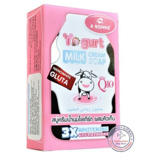 Abonne Yogurt Milk Cream Soap Q10 (90g)